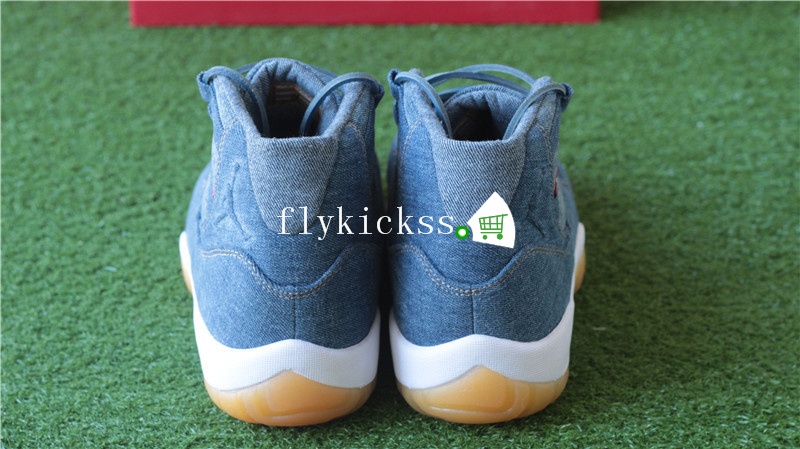 Levis X Authentic Air Jordan 11 Retro Denim